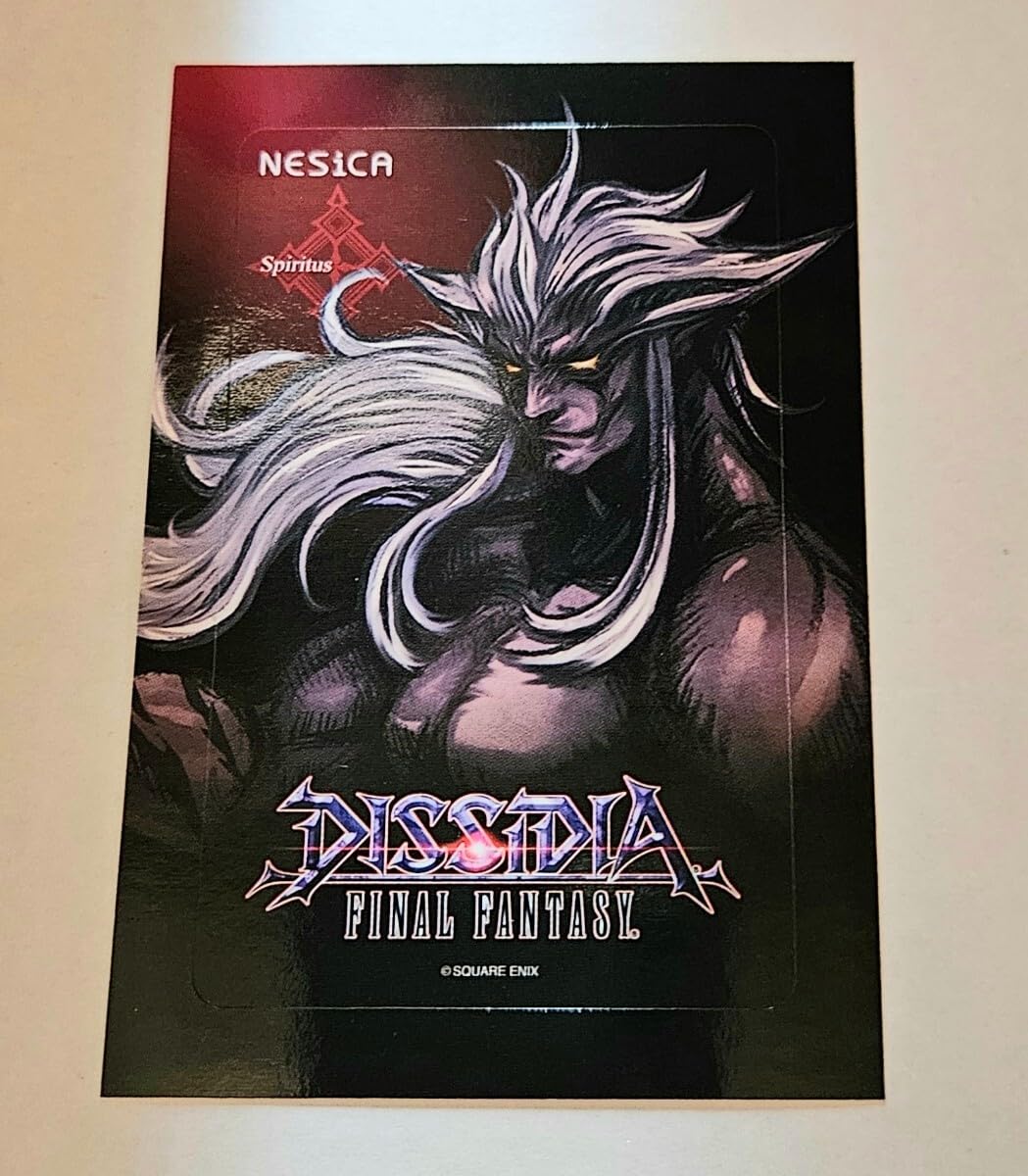 ディシディア ファイナルファンタジー アーケード 非売品 ネシカカード Amazon.co.jp: ディシディア ファイナルファンタジー スピリタス